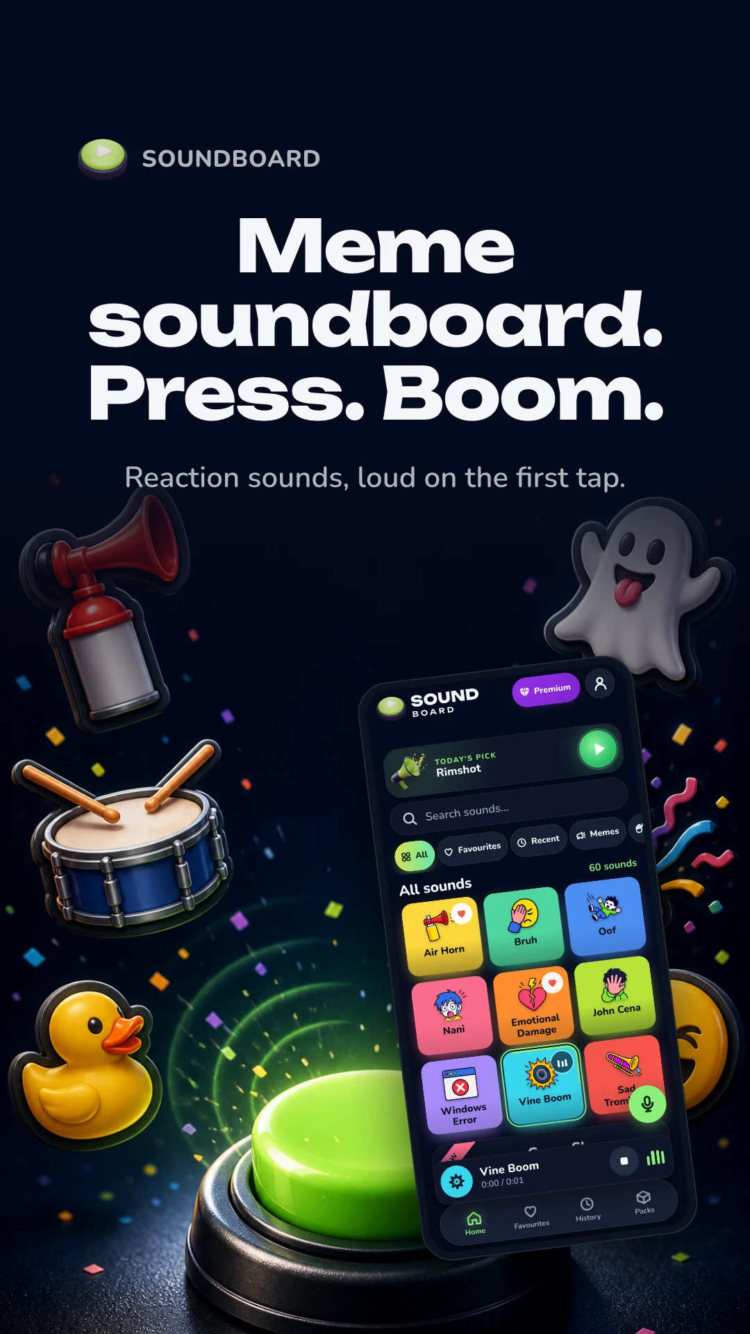 Meme Soundboard - Instant Fun screenshot